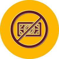 No Money Vector Icon