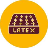 Latex Vector Icon