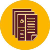 CV Vector Icon
