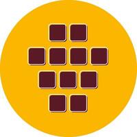 icono de vector de datos estructurados