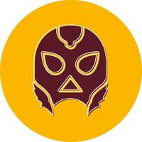 lucha mascaras vector icono