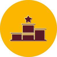 Podium Vector Icon