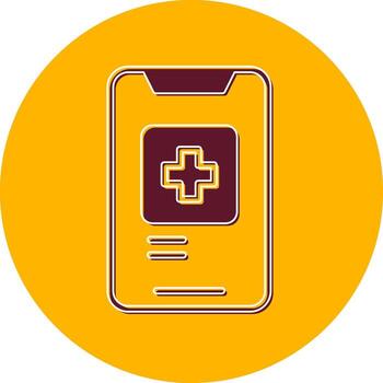 icono de vector de pedido en línea