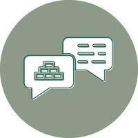 Dialogue Vector Icon