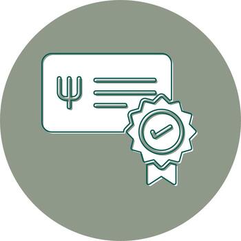 Certified Vector Icon