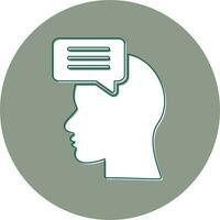 Talk Therapy Vector Icon