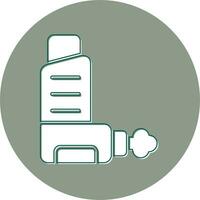 Inhaler Vector Icon