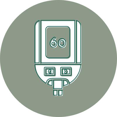 Continuous Glucose Monitor Vector Art, Icons, and Graphics for