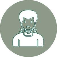 Thyroid Vector Icon