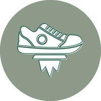 Flying Shoes Vector Icon