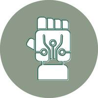 Bionic Hand Vector Icon