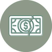 Bankruptcy Vector Icon