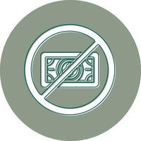 No Money Vector Icon