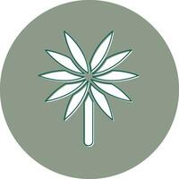 Spider Plant Vector Icon