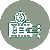 Crypto Wallet Vector Icon