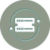 Data Transformation Vector Icon