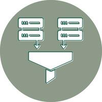 Data Mining Vector Icon