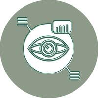 Eye Scanner Vector Icon