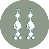 Earrings Vector Icon