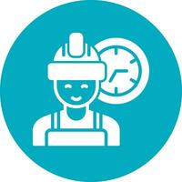 Working Hours Vector Icon