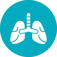 Lungs Vector Icon