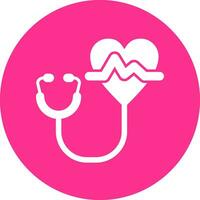 cardiología vector icono