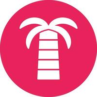 Coconut Palm Vector Icon