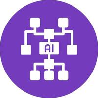 Artificial Intelligence Vector Icon