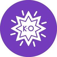 Ko Vector Icon