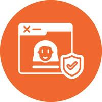 Cyber Security Vector Icon