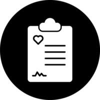 Health Report Vector Icon