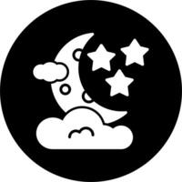 Moon Vector Icon