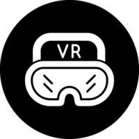 Virtual Glasses Vector Icon