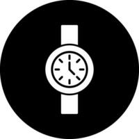 reloj, vector, icono vector