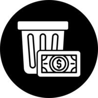 Wasted Money Vector Icon