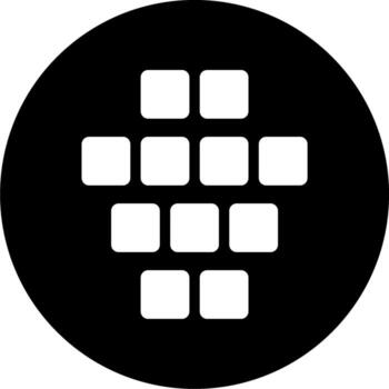 icono de vector de datos estructurados