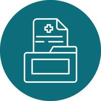 Medical File Vector Icon