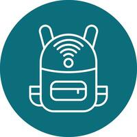 Smart Bag Vector Icon