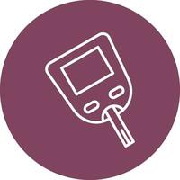 Glucose Meter Vector Icon