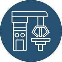 robotic surgery Vector Icon