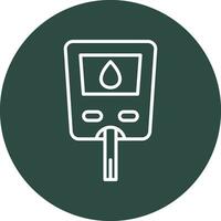 Glucose Meter Vector Icon