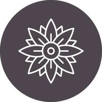 Chrysanthemum Vector Icon