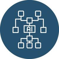 Artificial Intelligence Vector Icon