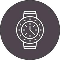 reloj, vector, icono vector