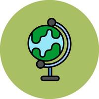 Planet Earth Vector Icon