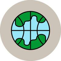 Planet Earth Vector Icon