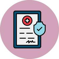 Health Insurance Vector Icon