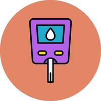 Glucose Meter Vector Icon