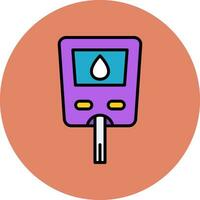 Glucose Meter Vector Icon