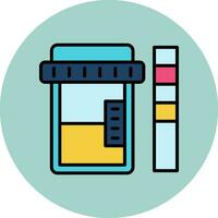 Urine Sample Vector Icon